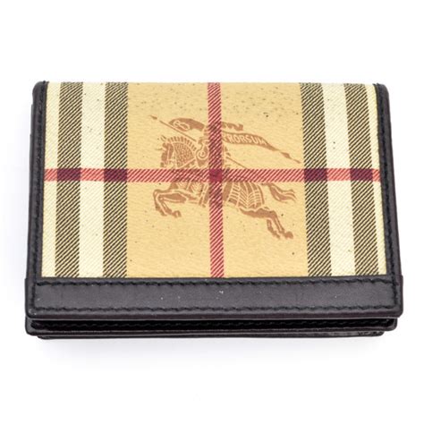 burberry cardholder haymarket|Haymarket Check E.